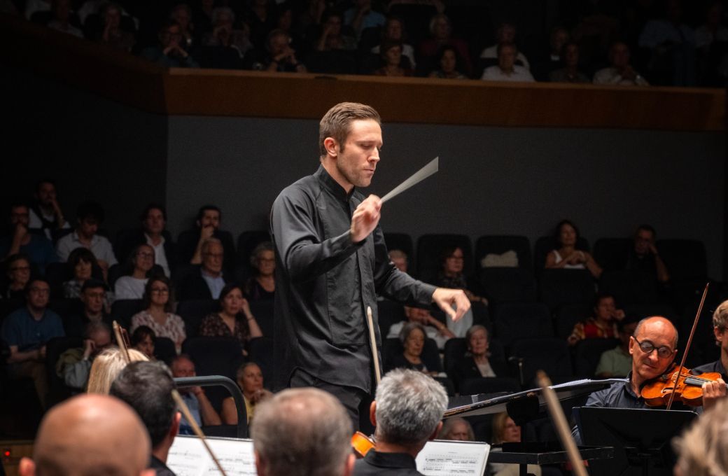 Roberto González-Monjas al frente de la Sinfónica de Galicia © Orquesta Sinfónica de Galicia