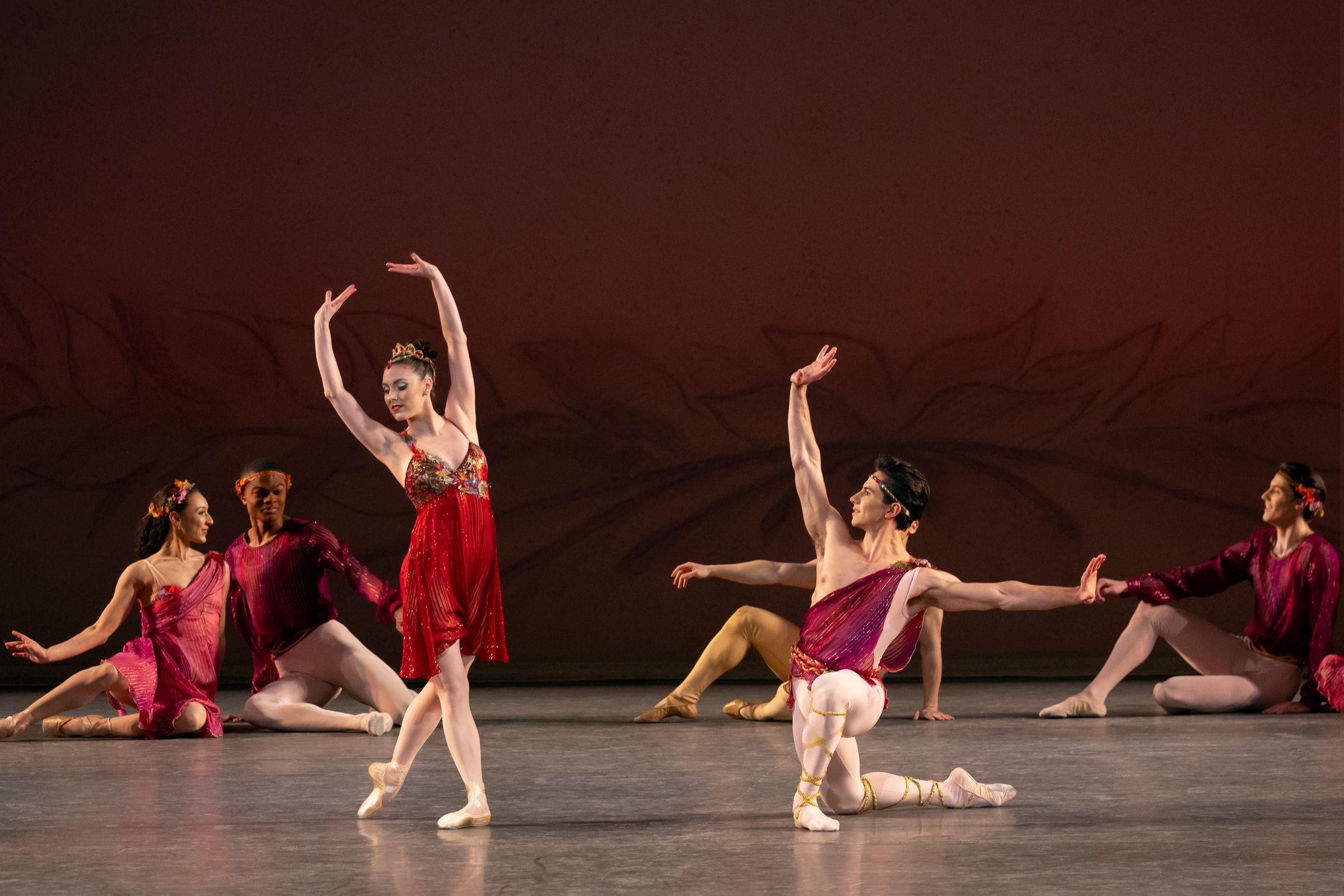 Tiler Peck and Roman Mejia in Jerome Robbins’ <i>The Four Seasons</i> &copy; Erin Baiano