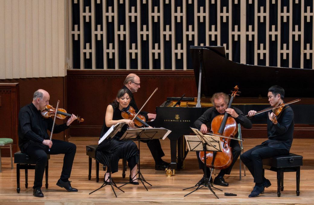 The Takács Quartet and Marc-André Hamelin &copy; Ron Werman