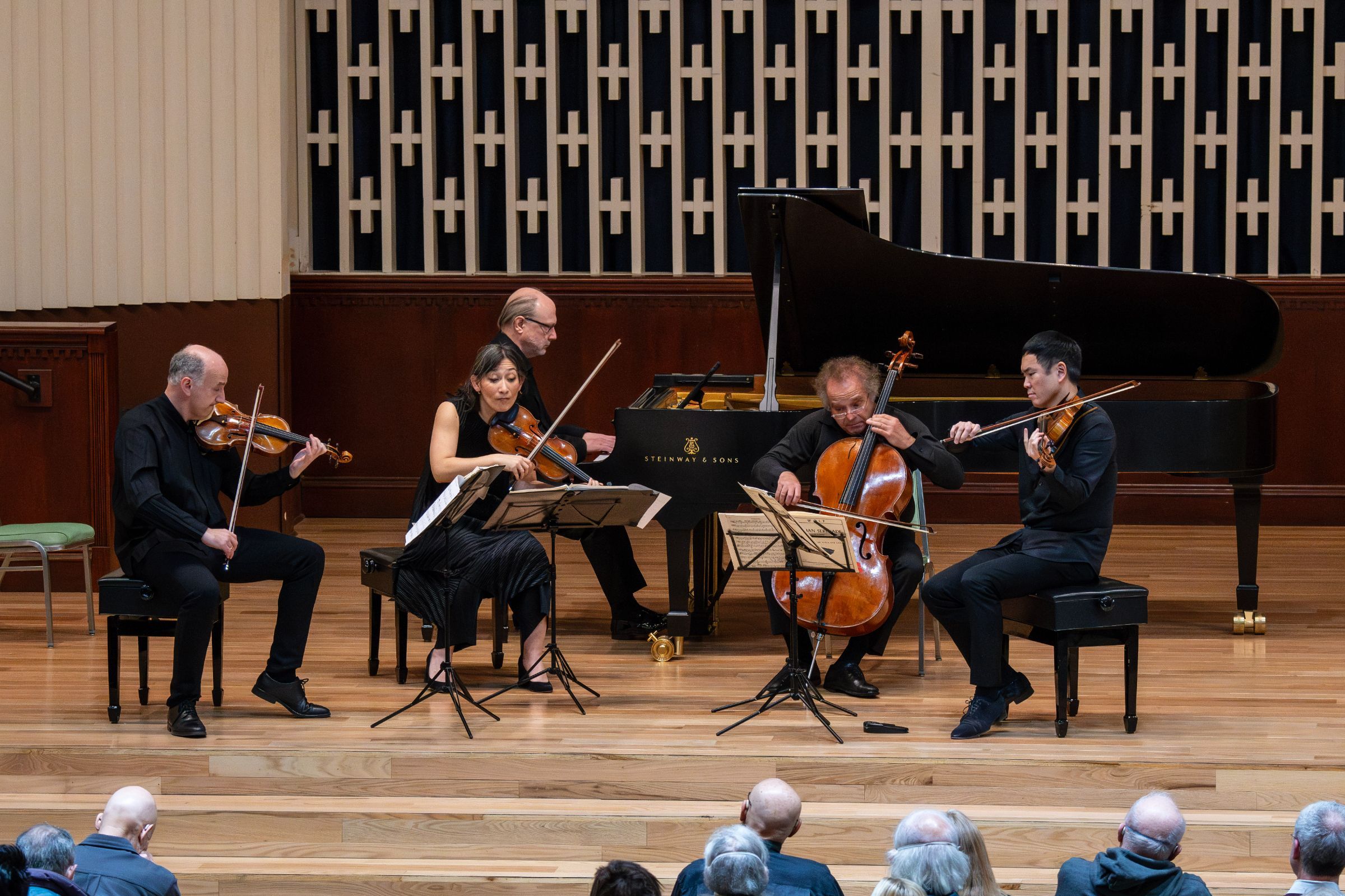 The Takács Quartet and Marc-André Hamelin © Ron Werman