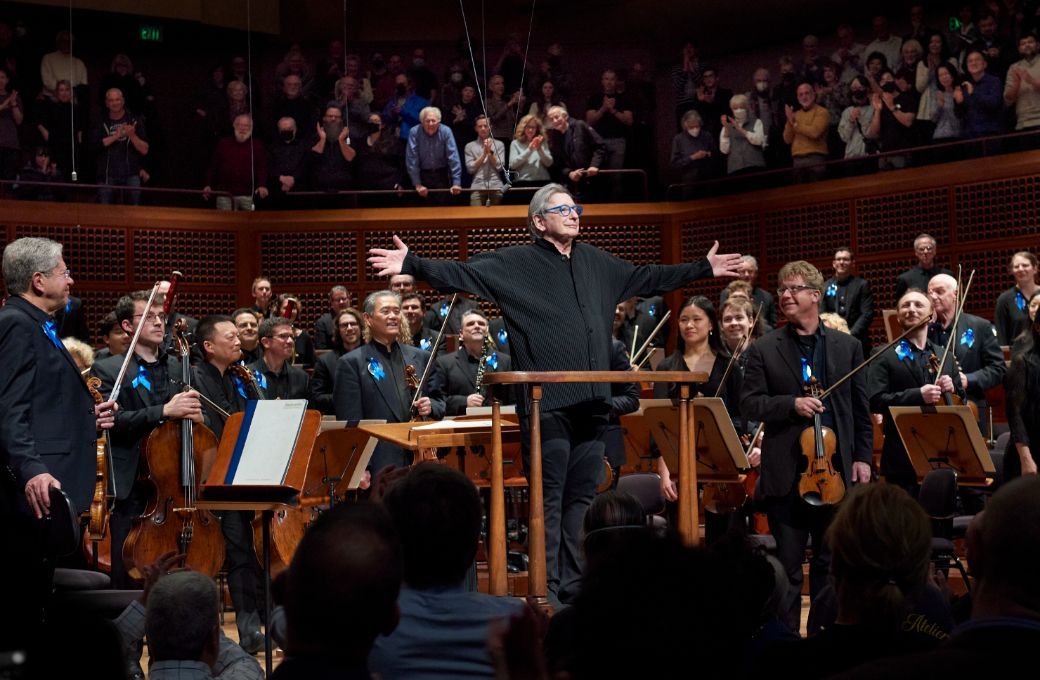 Michael Tilson Thomas and the San Francisco Symphony © Stefan Cohen