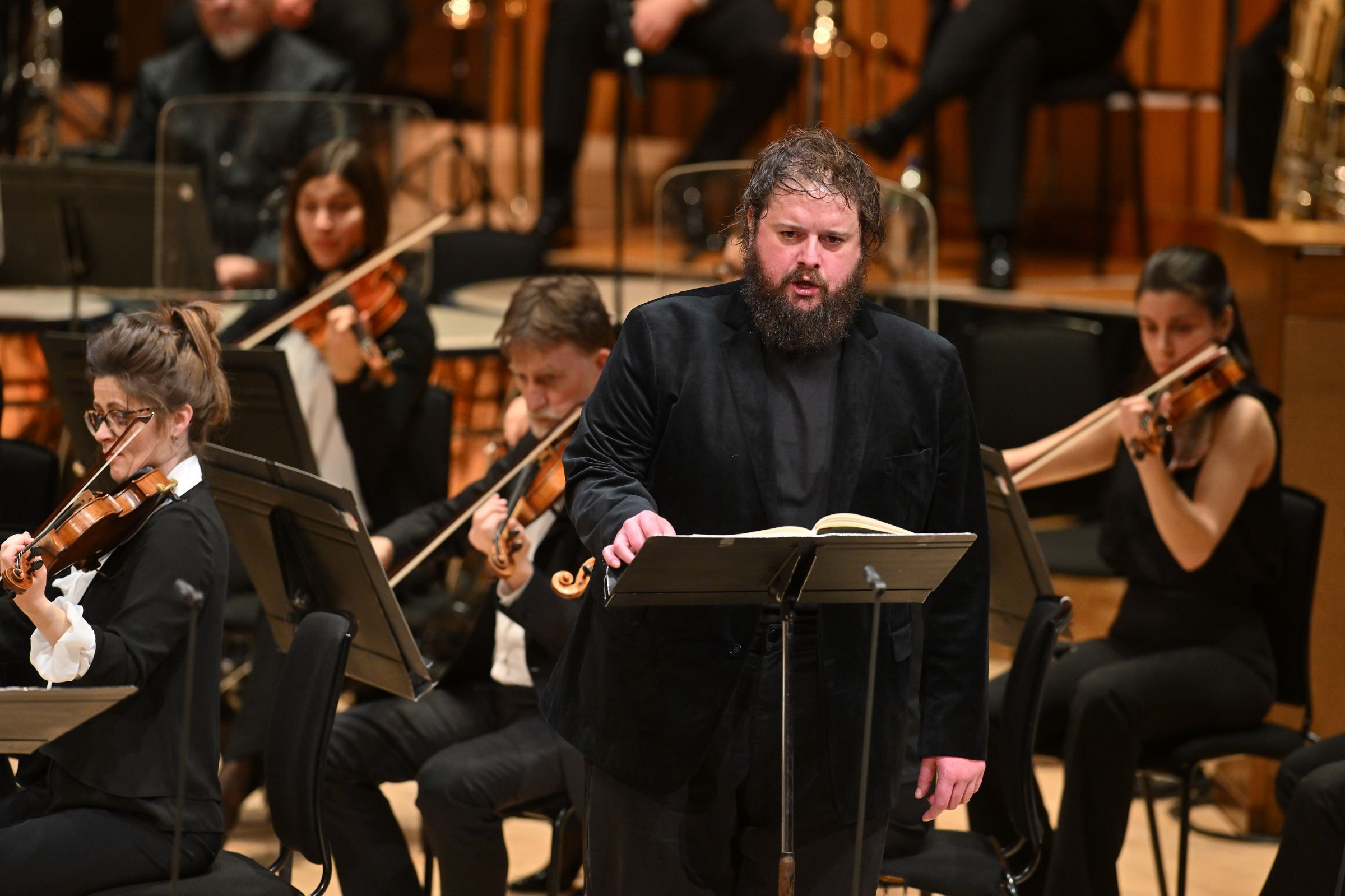 Allan Clayton and the London Symphony Orchestra &copy; LSO | Mark Allan