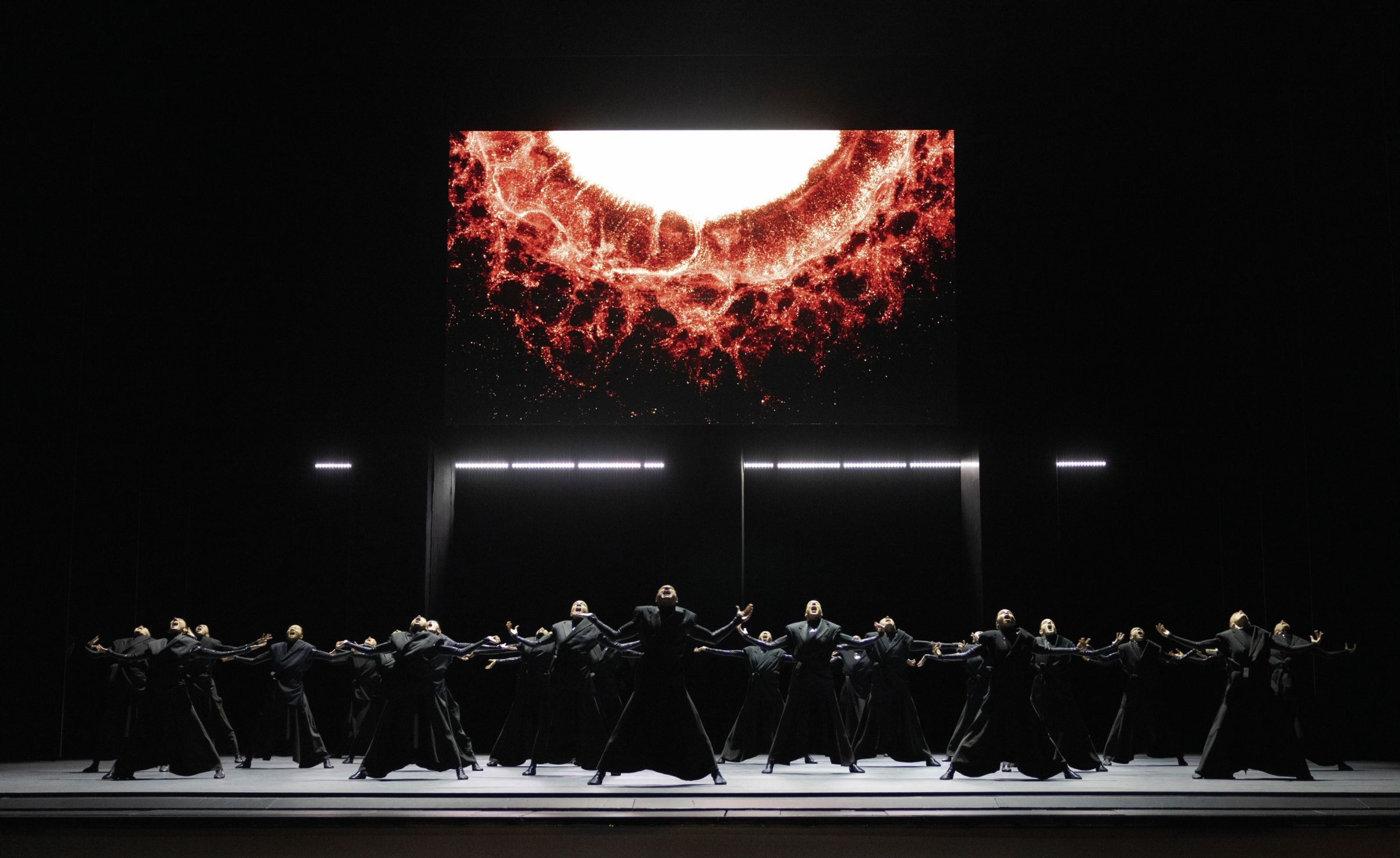 San Francisco Ballet in Aszure Barton and Sam Shepherd's <i>Mere Mortals</i> &copy; Chris Hardy