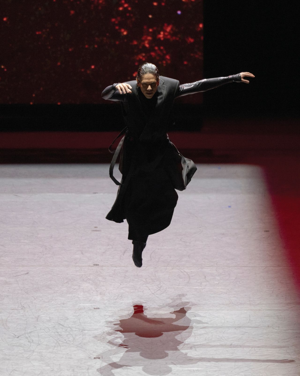 Isaac Hernández in Aszure Barton and Sam Shepherd's <i>Mere Mortals</i> &copy; Chris Hardy
