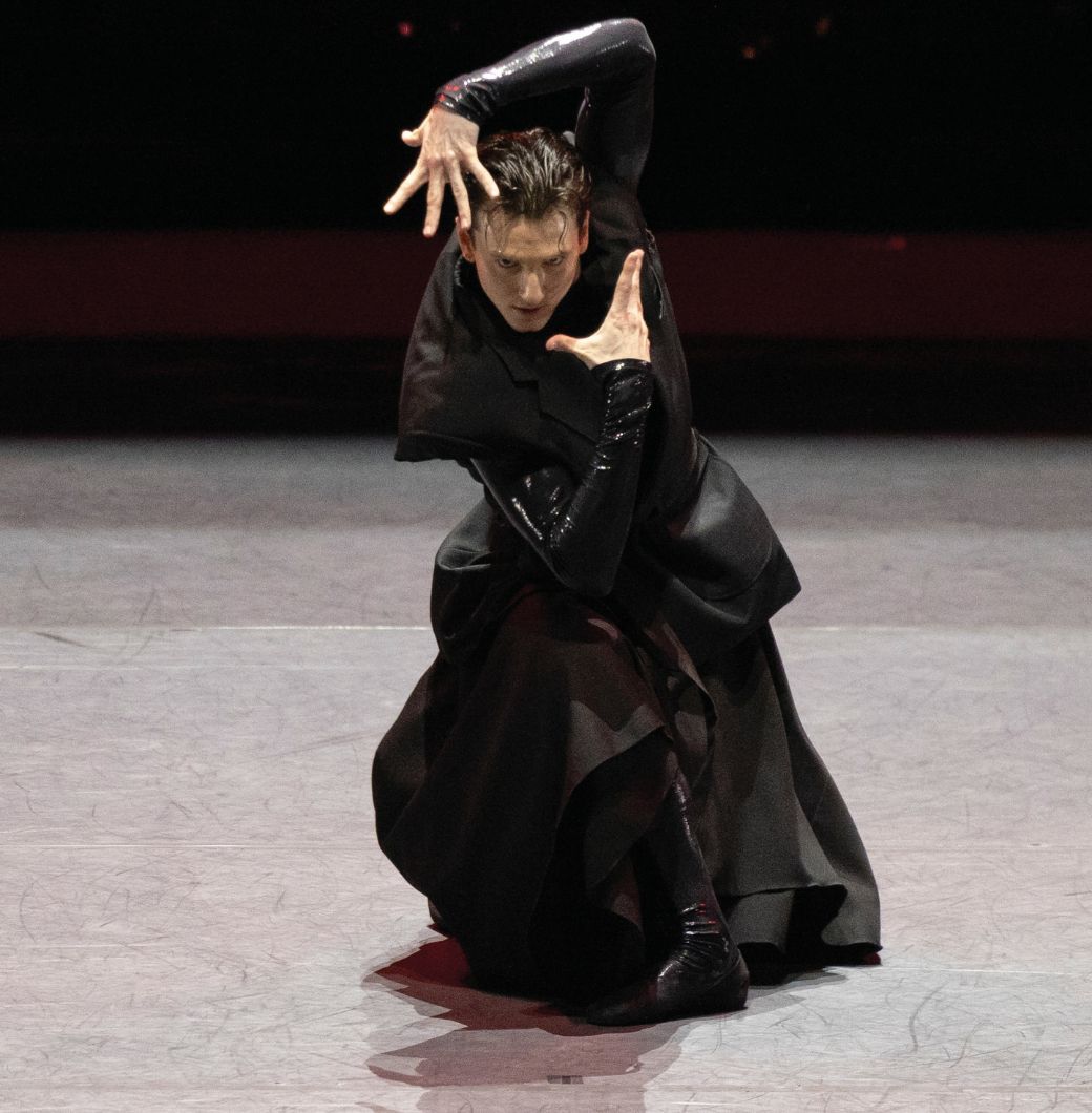 Parker Garrison in Aszure Barton and Sam Shepherd's <i>Mere Mortals</i> &copy; Chris Hardy