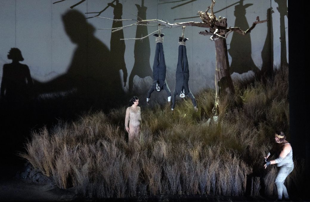 Dmitry Ulyanov (K&ouml;nig Dodon) und Kseniia Proshina (K&ouml;nigin von Schemacha) &copy; Monika Rittershaus