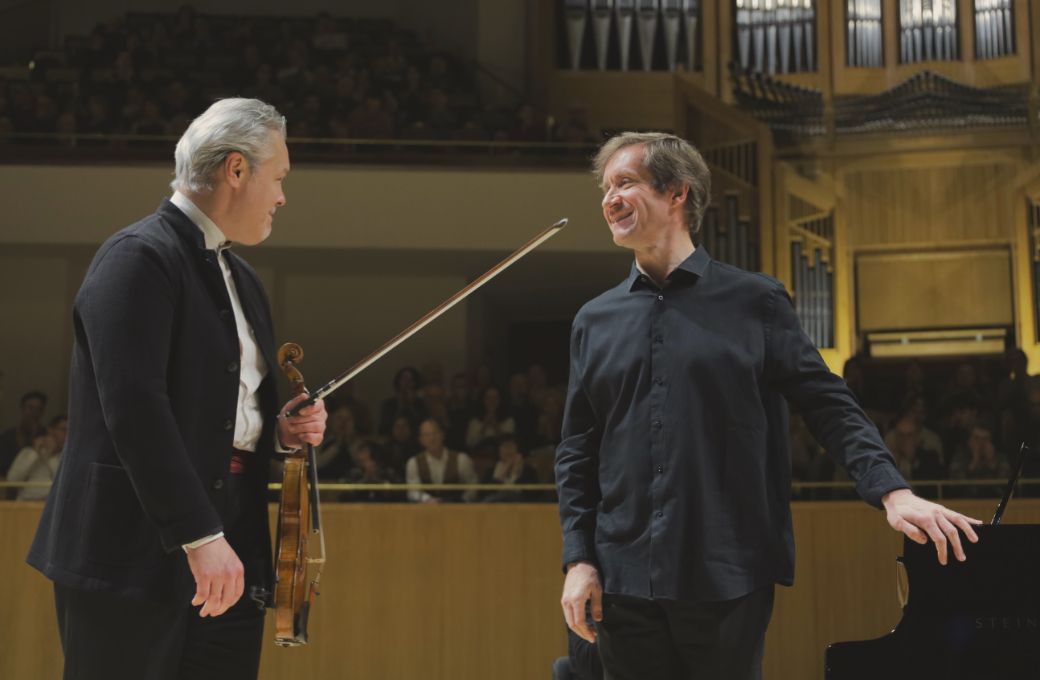 Vadim Repin y Nikolai Lugansky &copy; Valentina Moreno | Fundaci&oacute;n Scherzo
