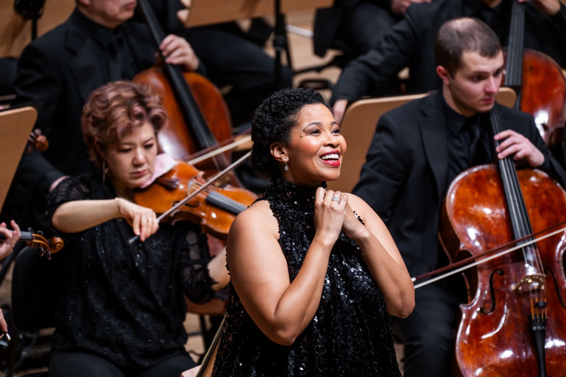 Golda Schultz and the New York Philharmonic &copy; Chris Lee