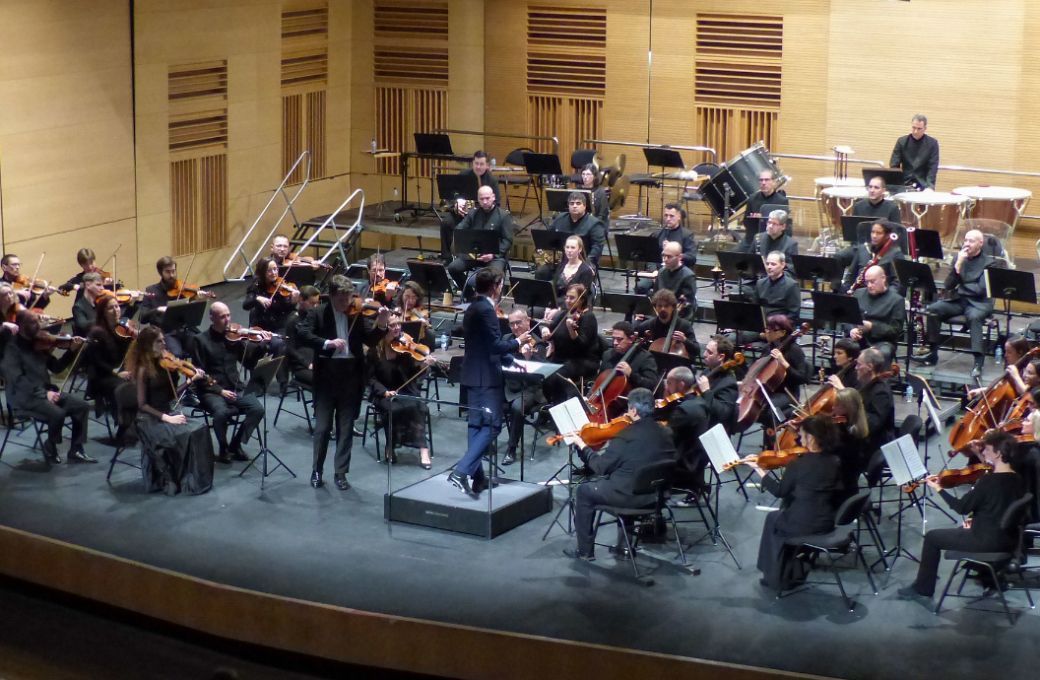 Andreas Ottensamer al frente de la Orquesta de Extremadura © Orquesta de Extremadura
