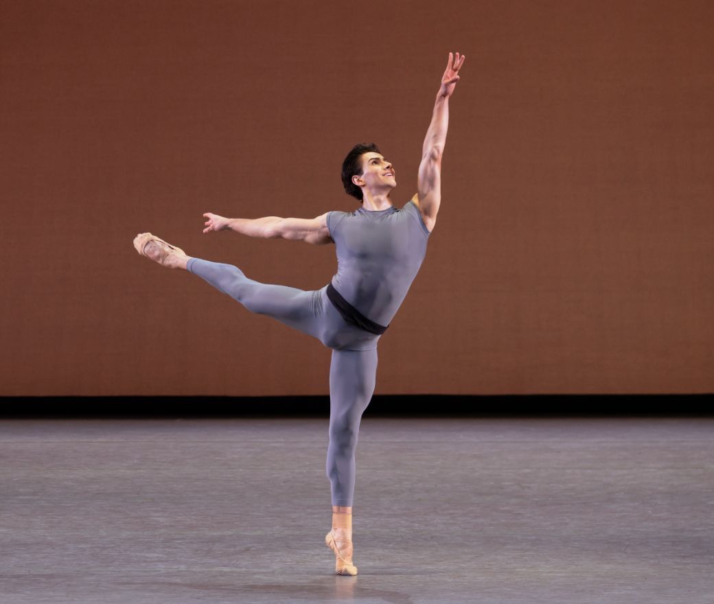 Roman Mejia in Tiler Peck's <i>Concerto for Two Pianos</i> &copy; Erin Baiano