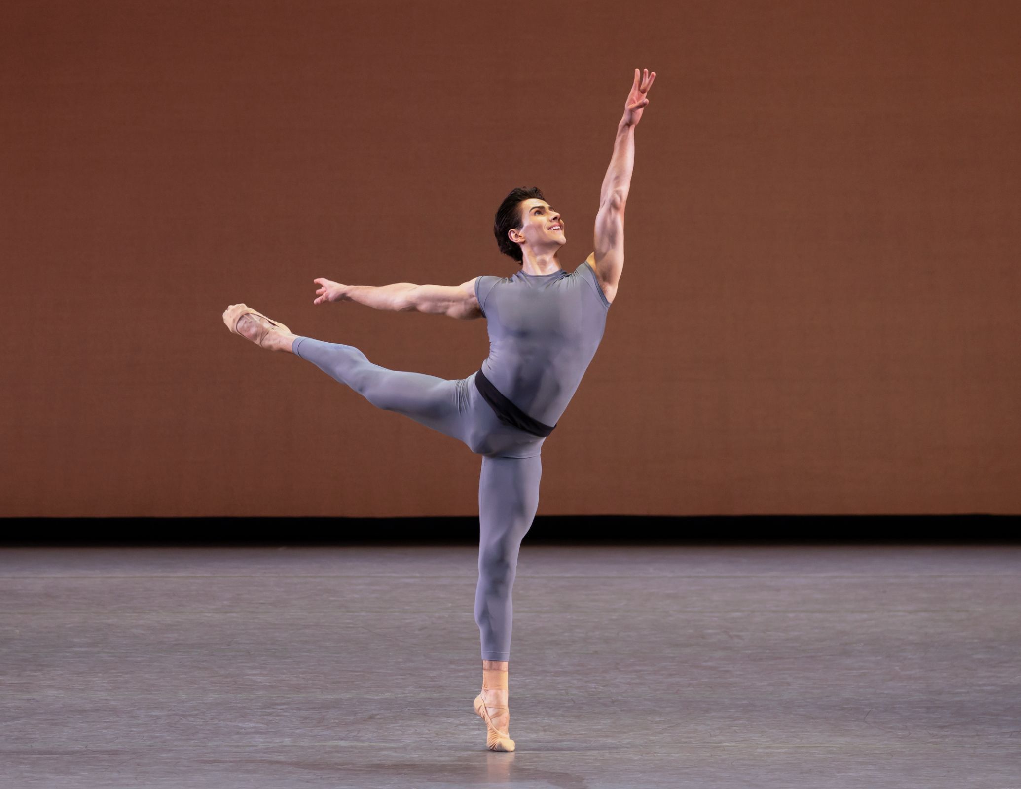 Roman Mejia in Tiler Peck's <i>Concerto for Two Pianos</i> &copy; Erin Baiano