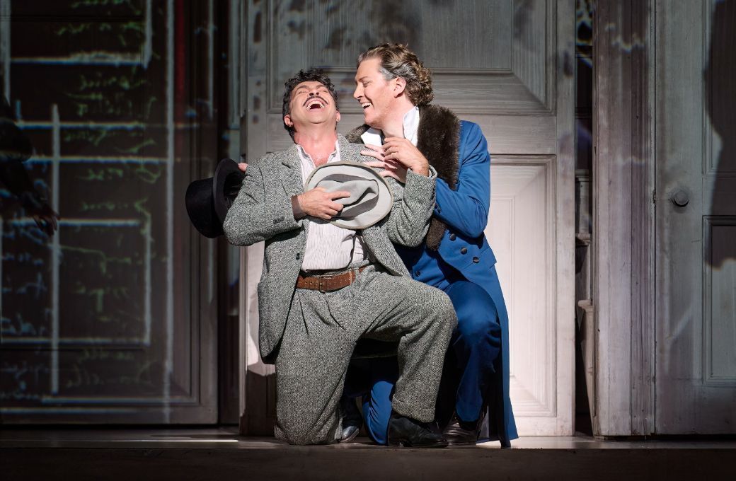 Paolo Bordogna (Leporello) and Gordon Bintner (Don Giovanni) © Michael Cooper