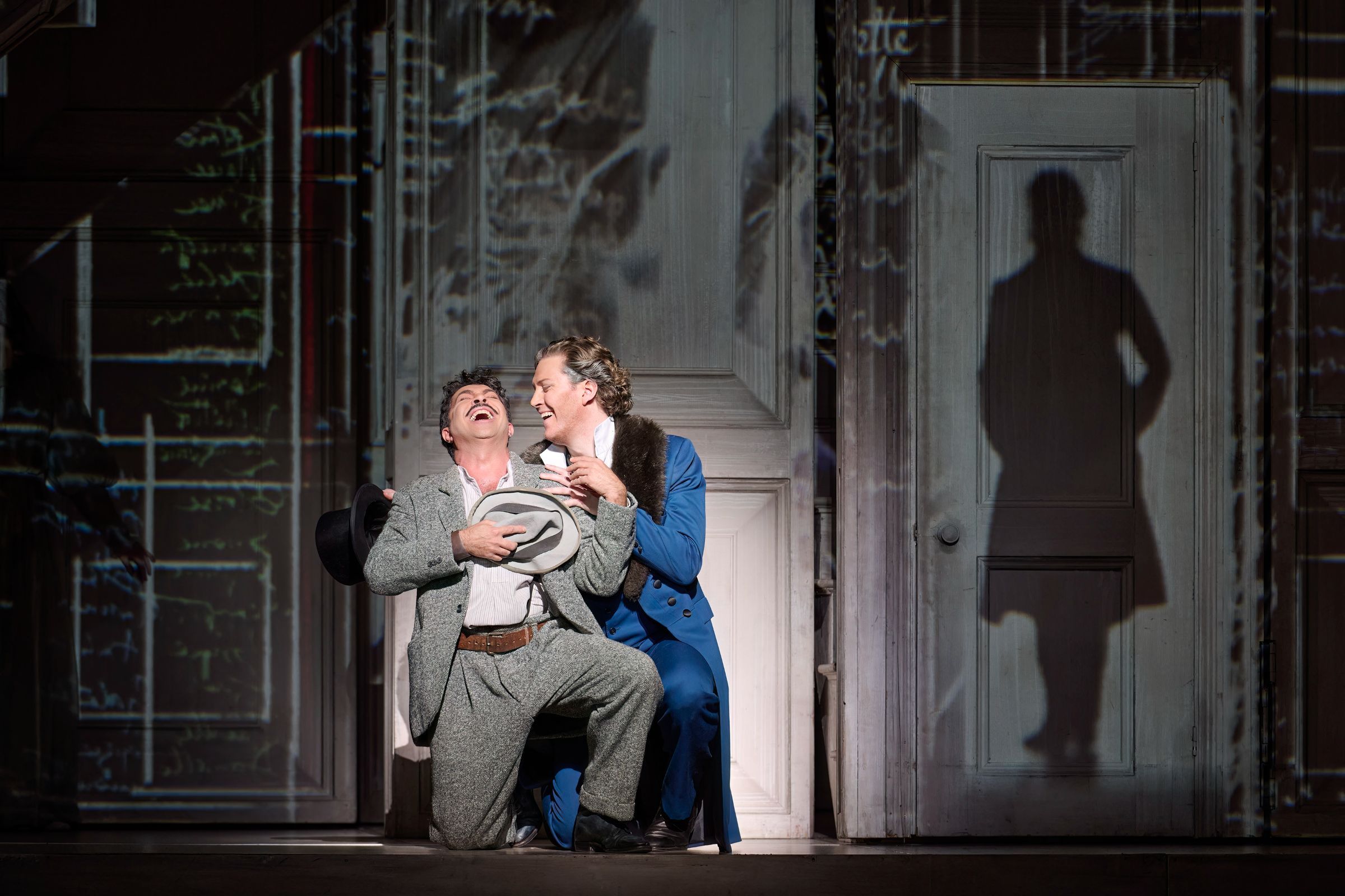 Paolo Bordogna (Leporello) and Gordon Bintner (Don Giovanni) © Michael Cooper