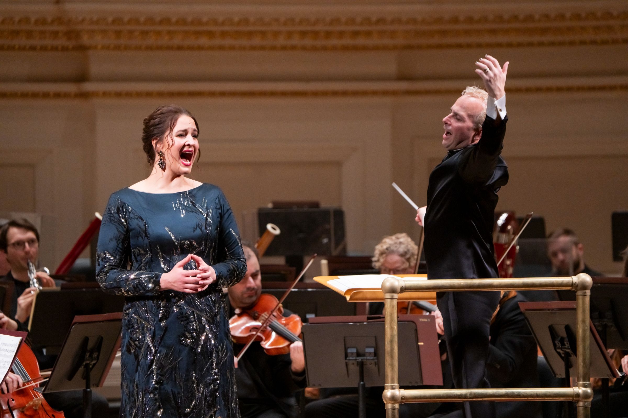 Lise Davidsen and Yannick Nézet-Séguin &copy; Chris Lee