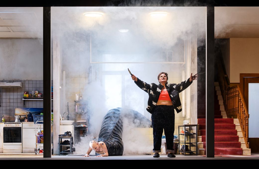 Christiane Karg (Rusalka) und Anna Kissjudit (Ježibaba) &copy; Gianmarco Bresadola