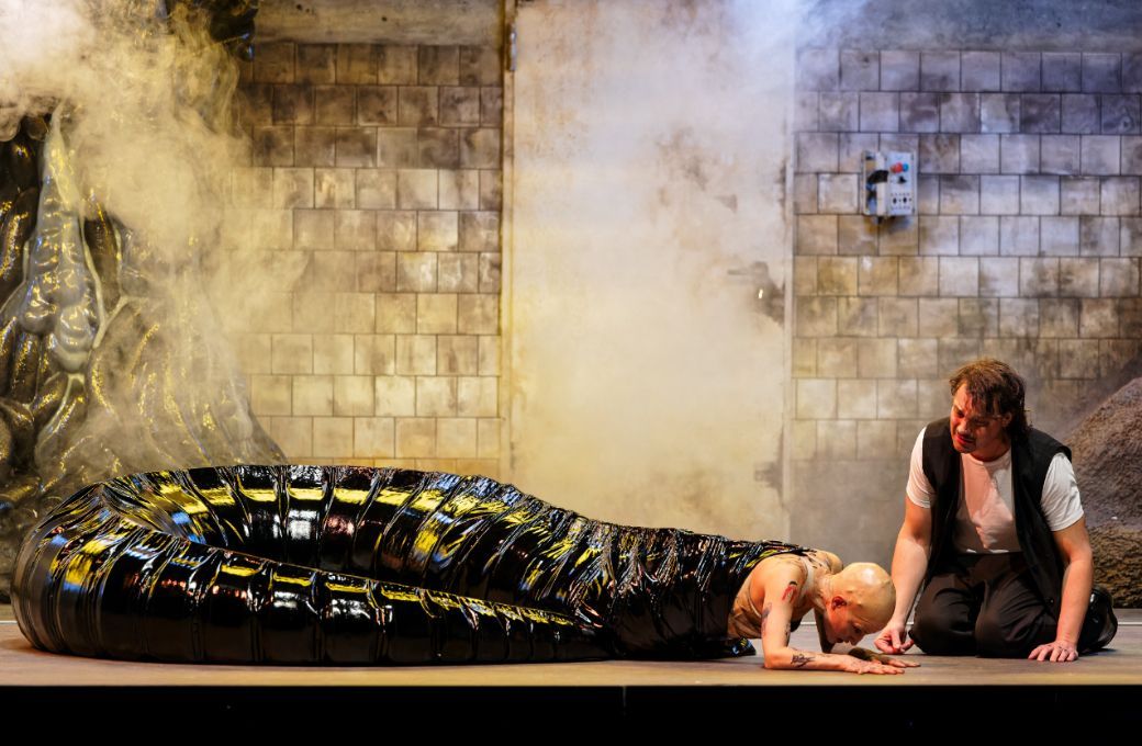 Christiane Karg (Rusalka) und Pavel Černoch (Prinz) &copy; Gianmarco Bresadola