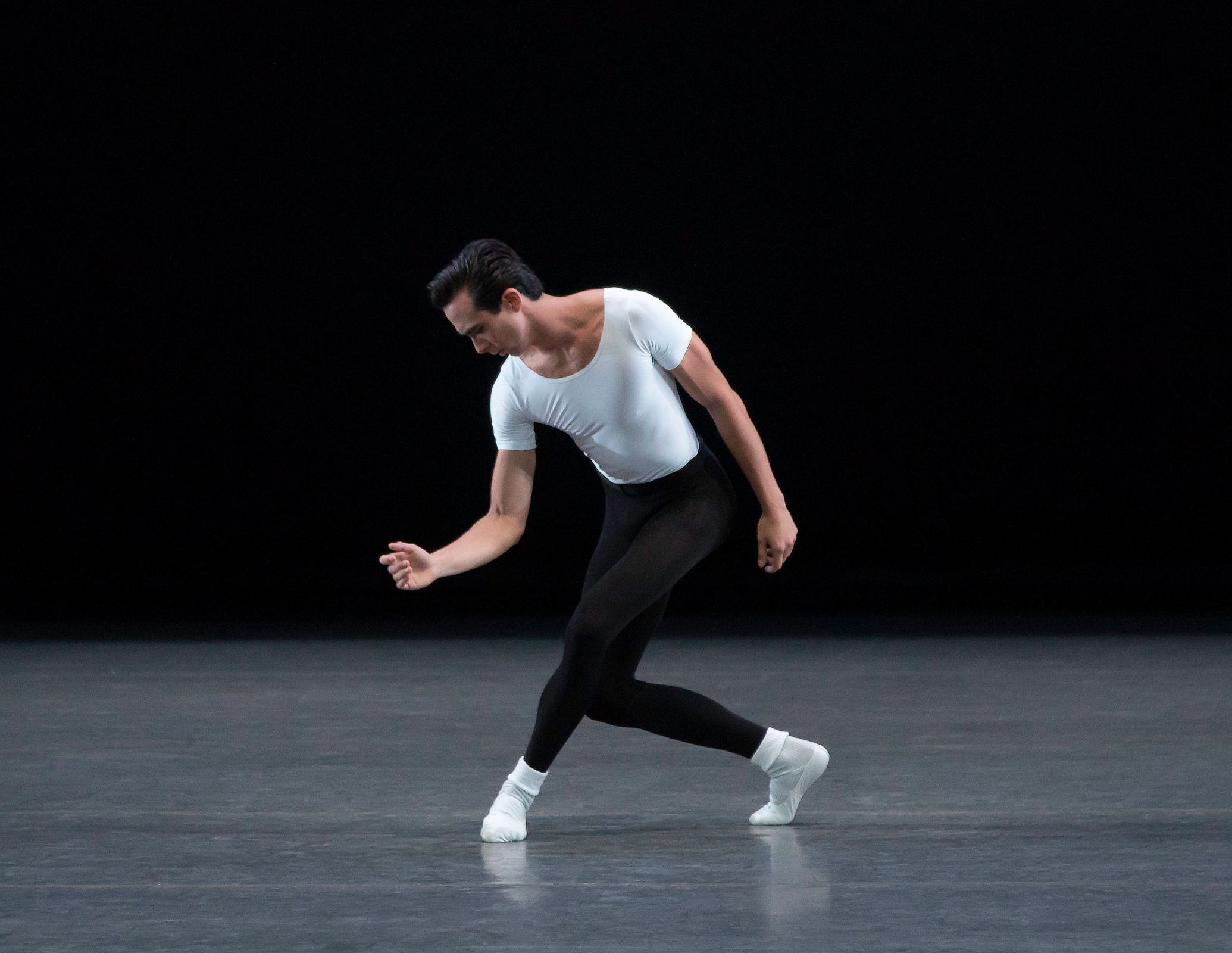 Sebastián Villarini-Vélez in George Balanchine’s <i>The Four Temperaments</i> © Erin Baiano