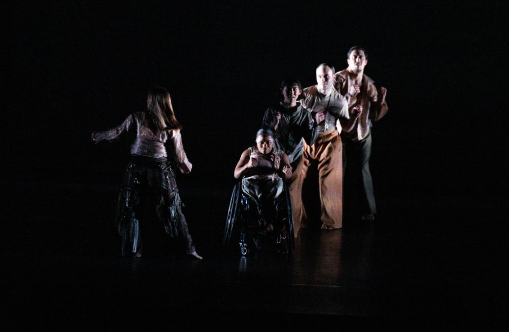 Stopgap performing in <i>Tight Textures</i> at Empower in Motion &copy; Ryan Browne