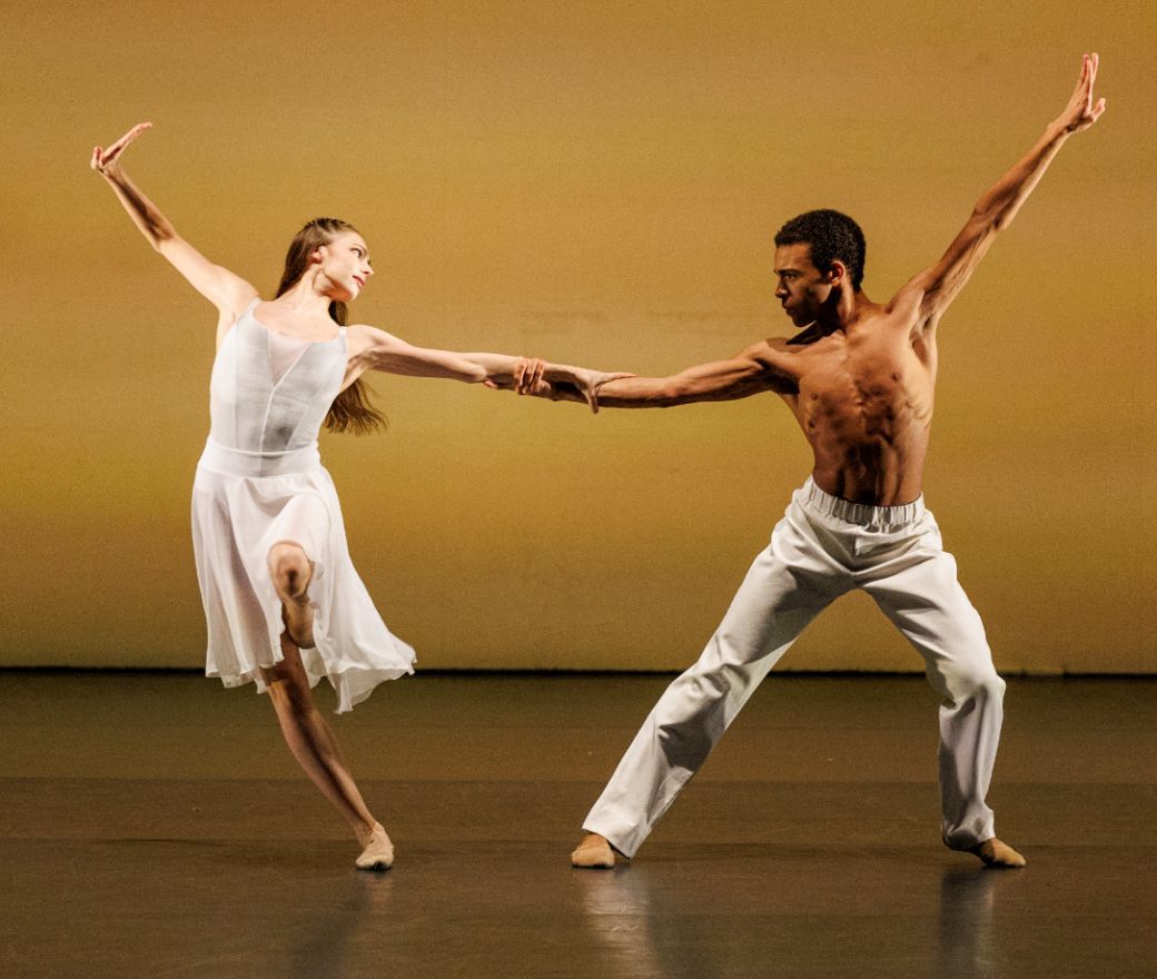 Tianie-Finn Grainger and Emile Gooding in <i>Ode to a Love Lost</i> &copy; Ryan Browne