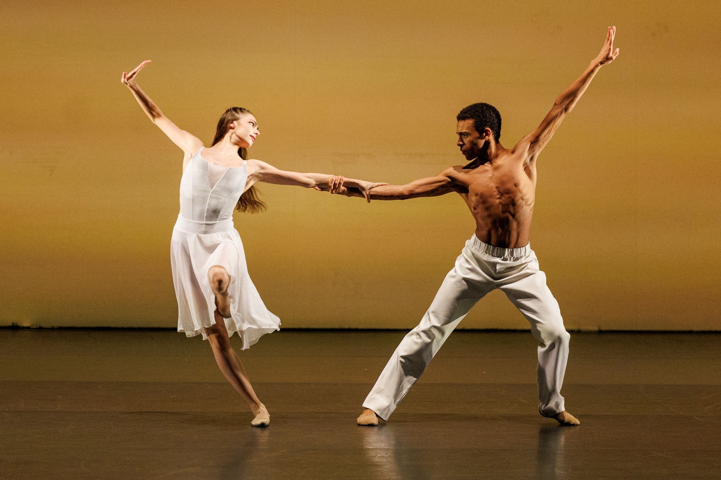 Tianie-Finn Grainger and Emile Gooding in <i>Ode to a Love Lost</i> &copy; Ryan Browne