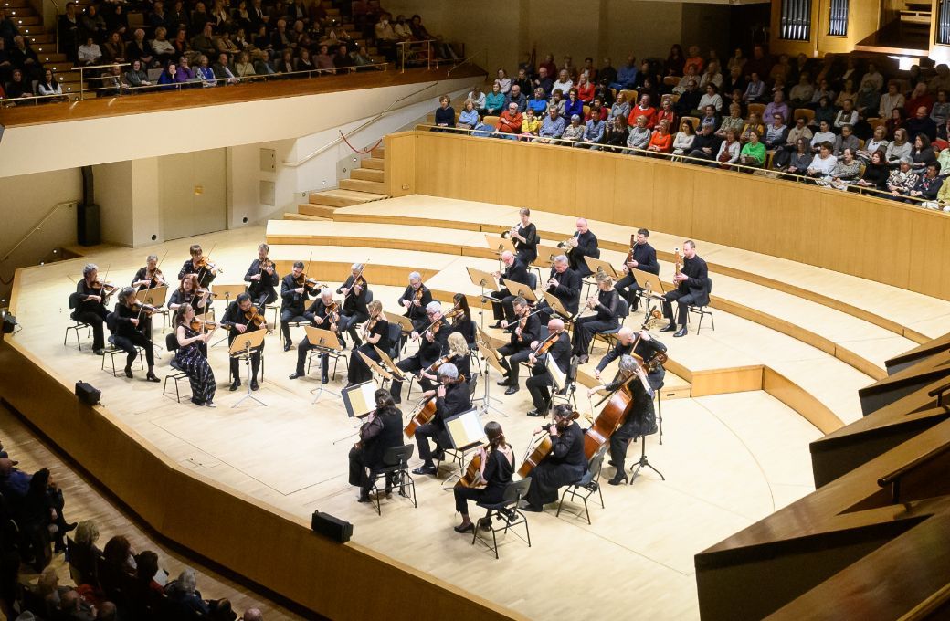 Julia Fischer y la Academy of St Martin in the Fields en el Auditorio Nacional © Rafa Martín | Ibermúsica