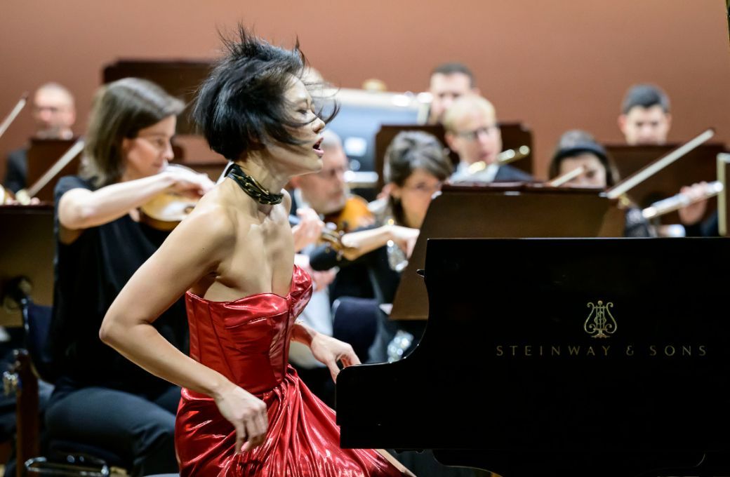 Yuja Wang and the Czech Philharmonic © Petra Hajská