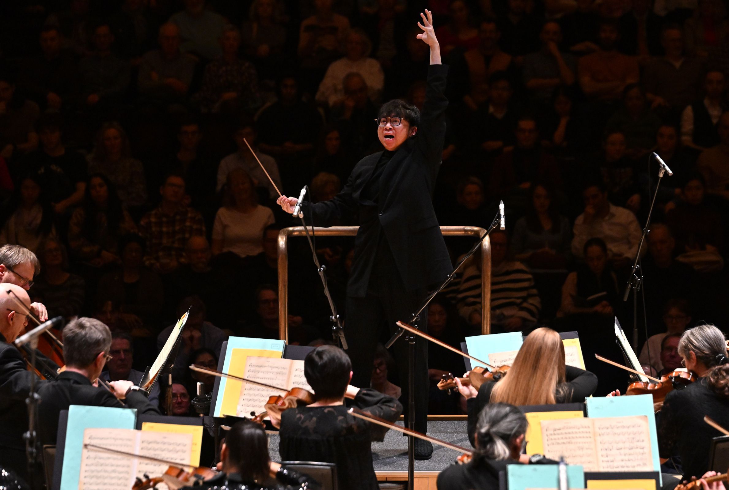 Kahchun Wong conducts the BBC Symphony Orchestra &copy; BBC | Mark Allan