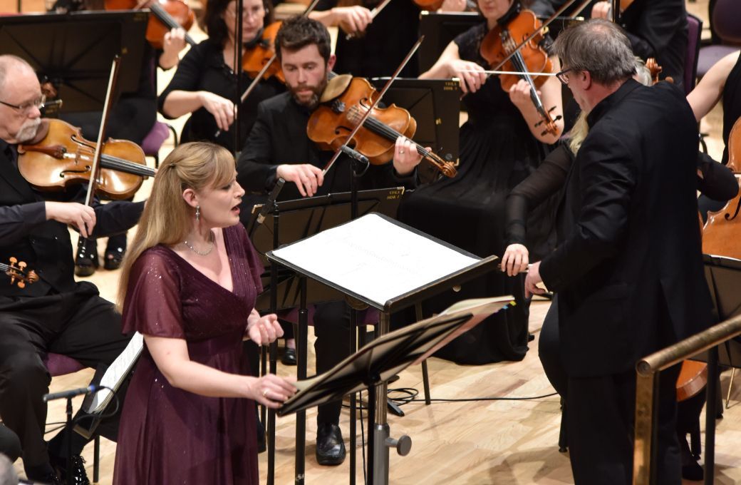 Elizabeth Atherton, John Storg&aring;rds and the BBC Philharmonic &copy; BBC Philharmonic