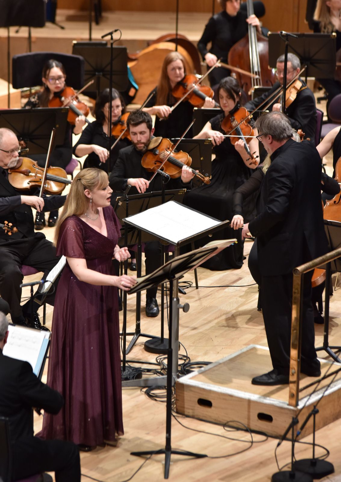 Elizabeth Atherton, John Storgårds and the BBC Philharmonic &copy; BBC Philharmonic