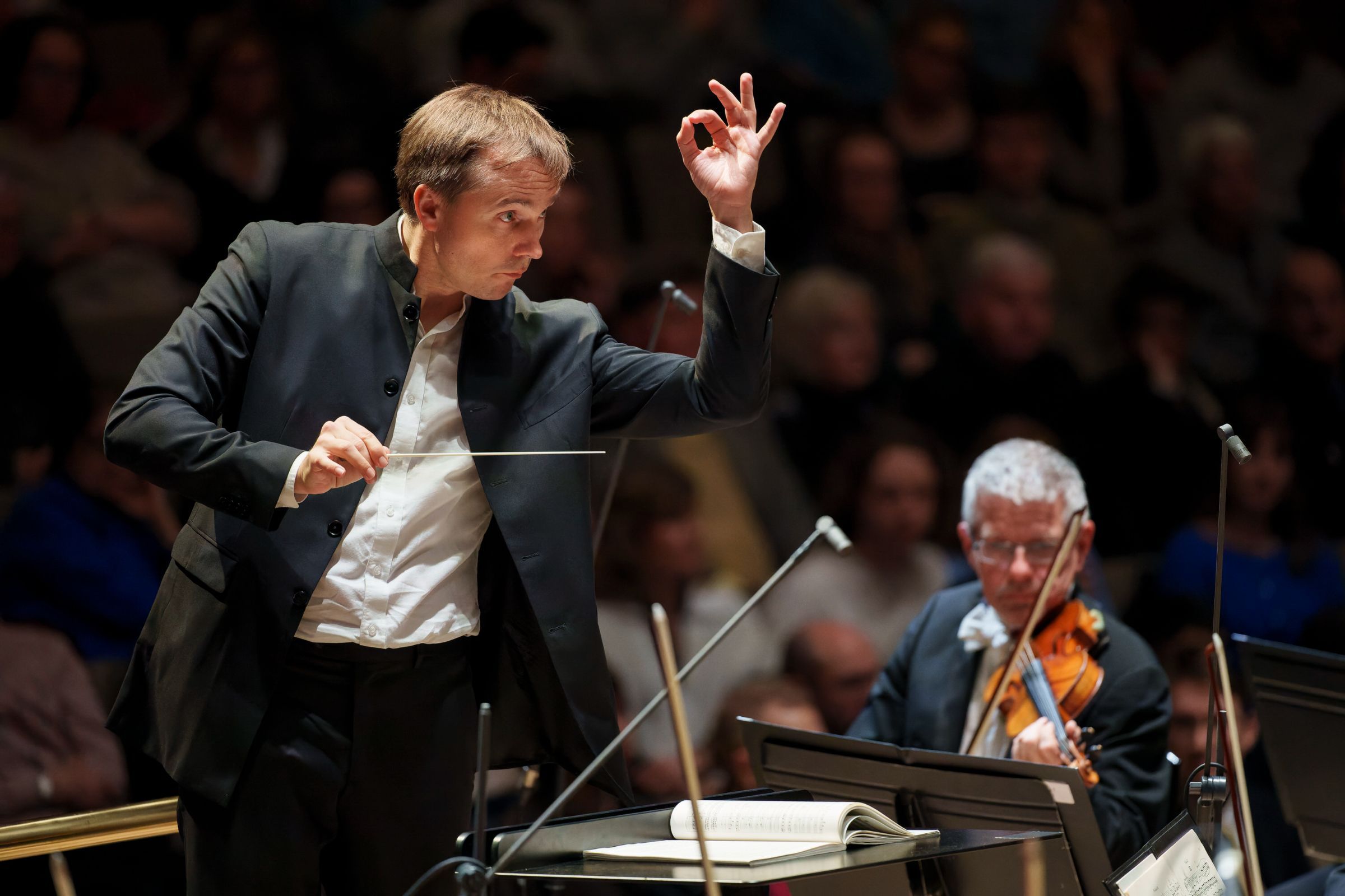 Vasily Petrenko conducts the Royal Philharmonic Orchestra &copy; Andy Paradise