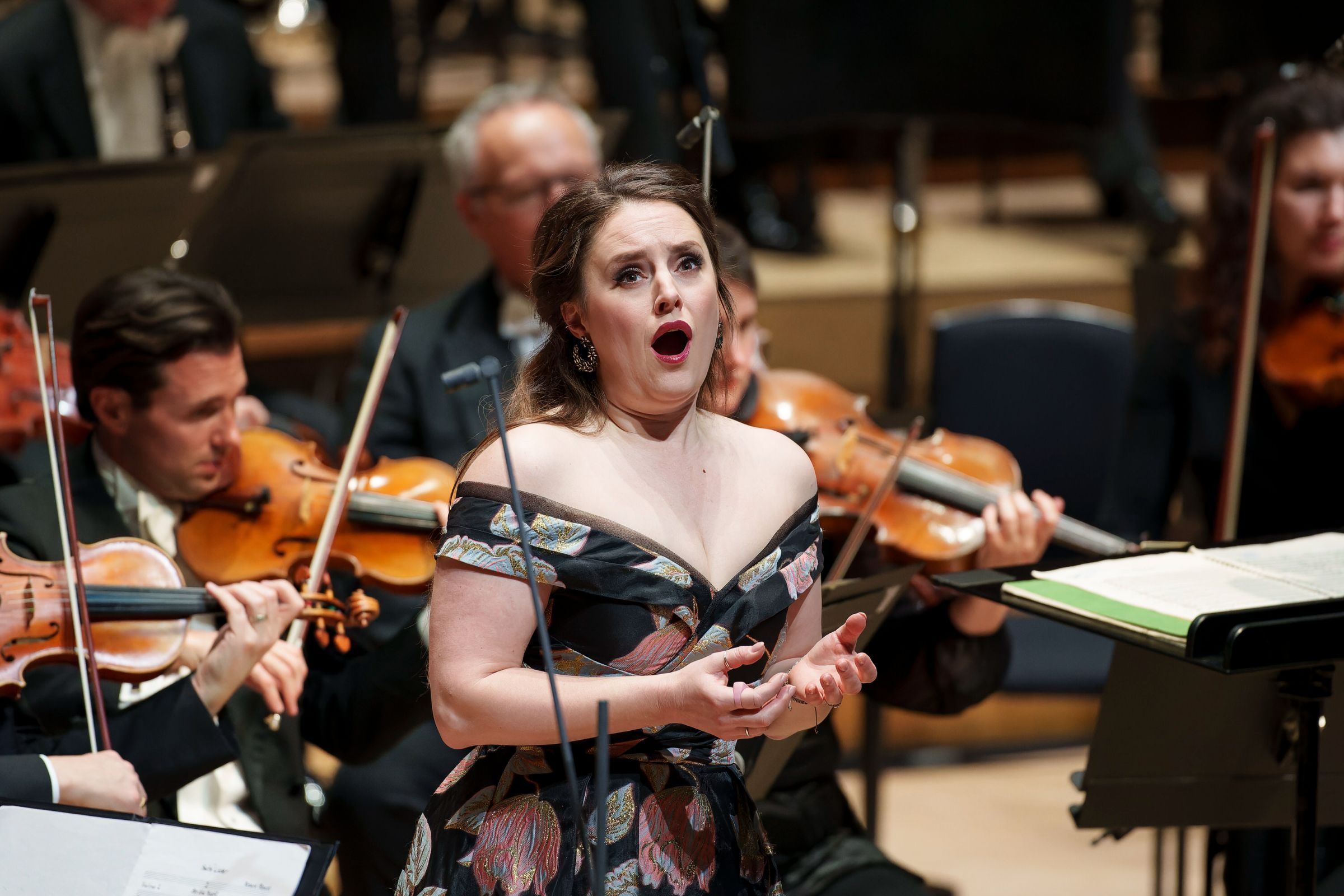 Louise Alder and the Royal Philharmonic Orchestra &copy; Andy Paradise