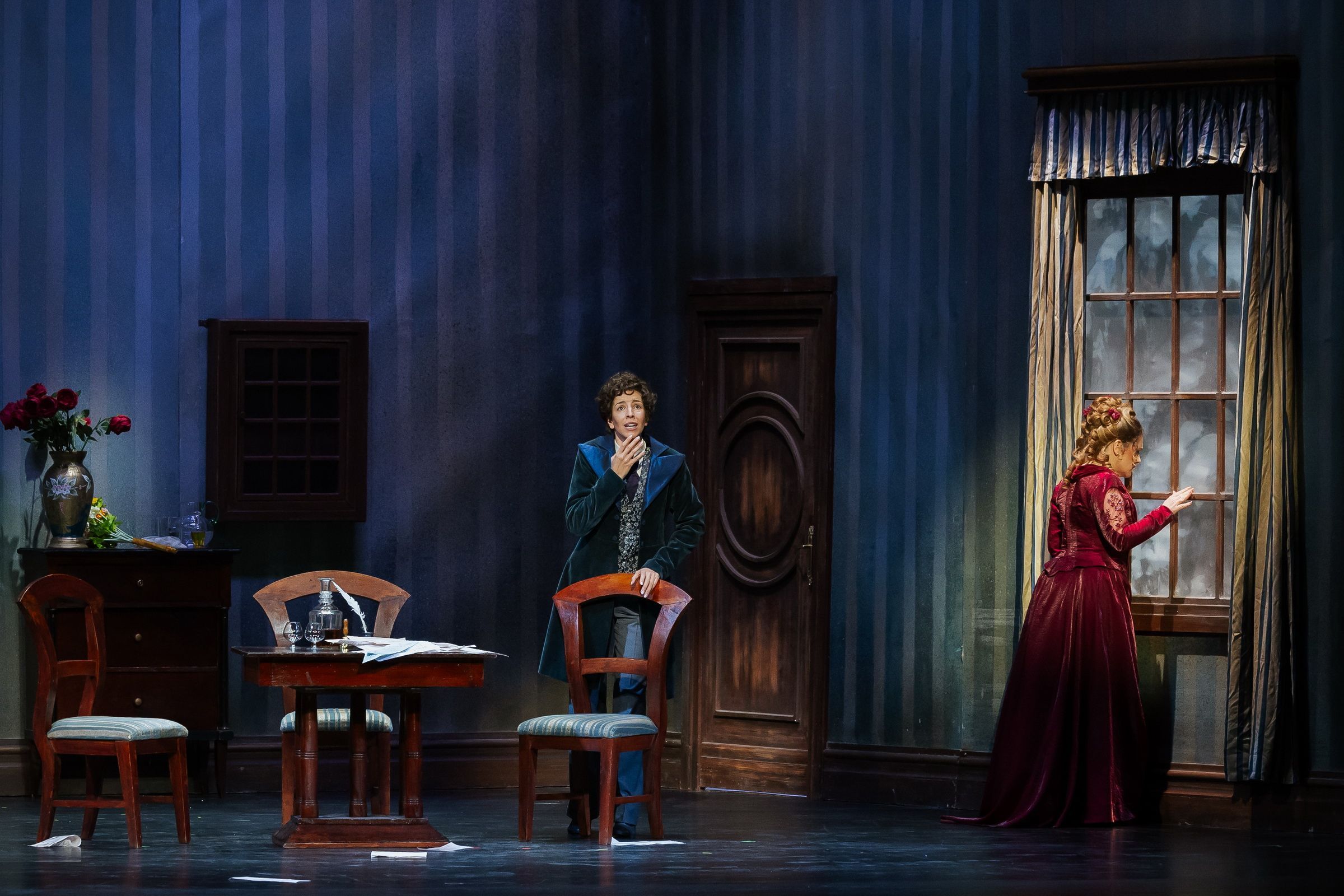 Laura Topolánszky (Zdenka) and Polina Pasztircsák (Arabella) &copy; Attila Nagy | Hungarian State Opera