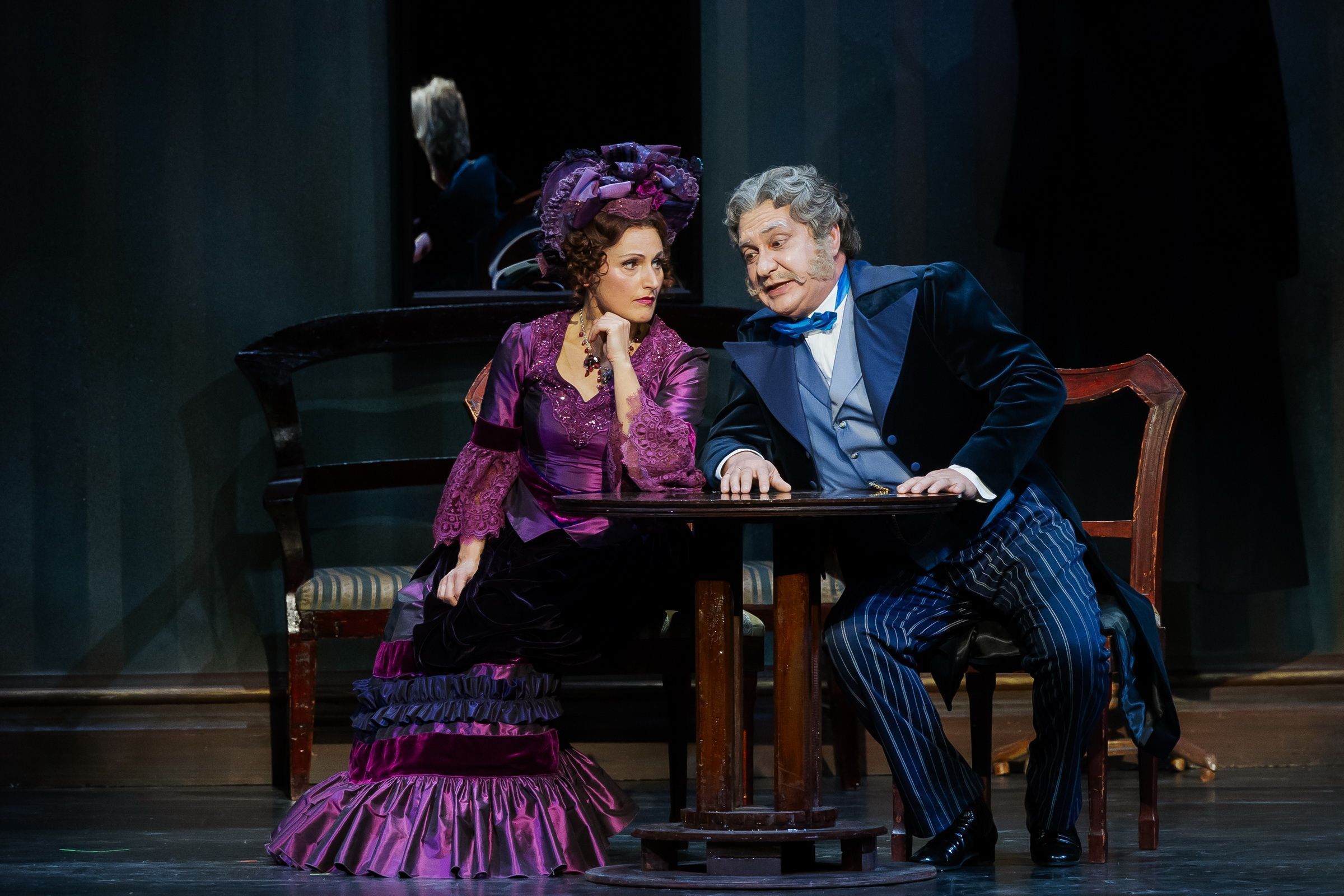 Andrea Szántó (Adelaide) and László Szvétek (Count Waldner) &copy; Attila Nagy | Hungarian State Opera