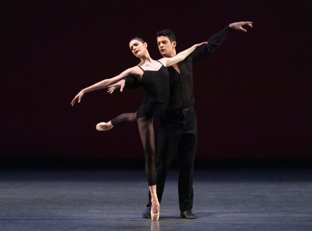 Ava Sautter and Gilbert Bolden III in Albert Evans' <i>In a Landscape</i> &copy; Erin Baiano