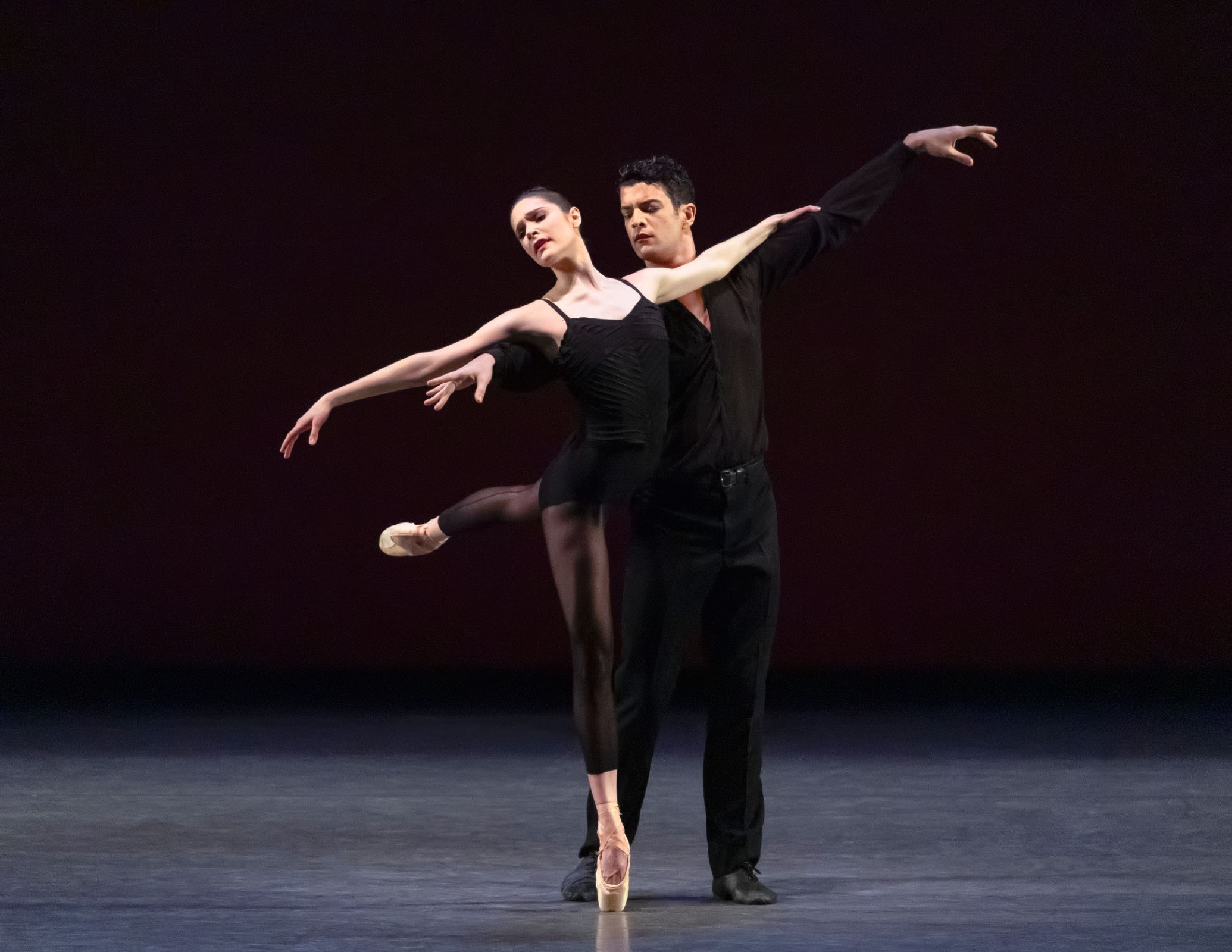 Ava Sautter and Gilbert Bolden III in Albert Evans' <i>In a Landscape</i> &copy; Erin Baiano