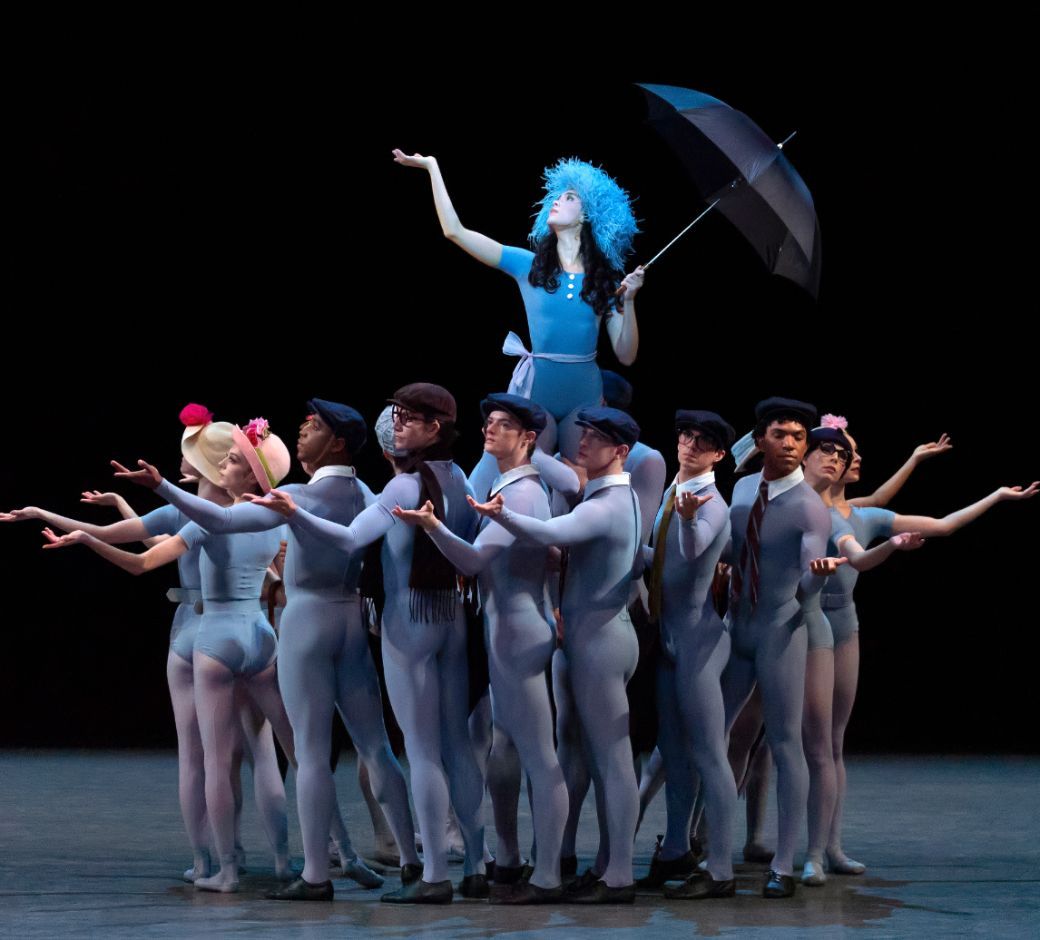Mira Nadon and NYCB in Jerome Robbins' <i>The Concert</i> &copy; Erin Baiano
