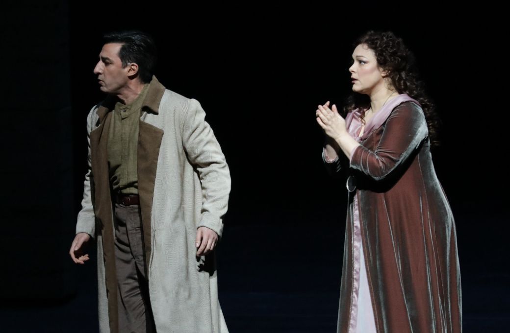 Charles Castronovo (Gabriele) and Eleanore Buratto (Amelia) &copy; Teatro alla Scala | Brescia e Amisano