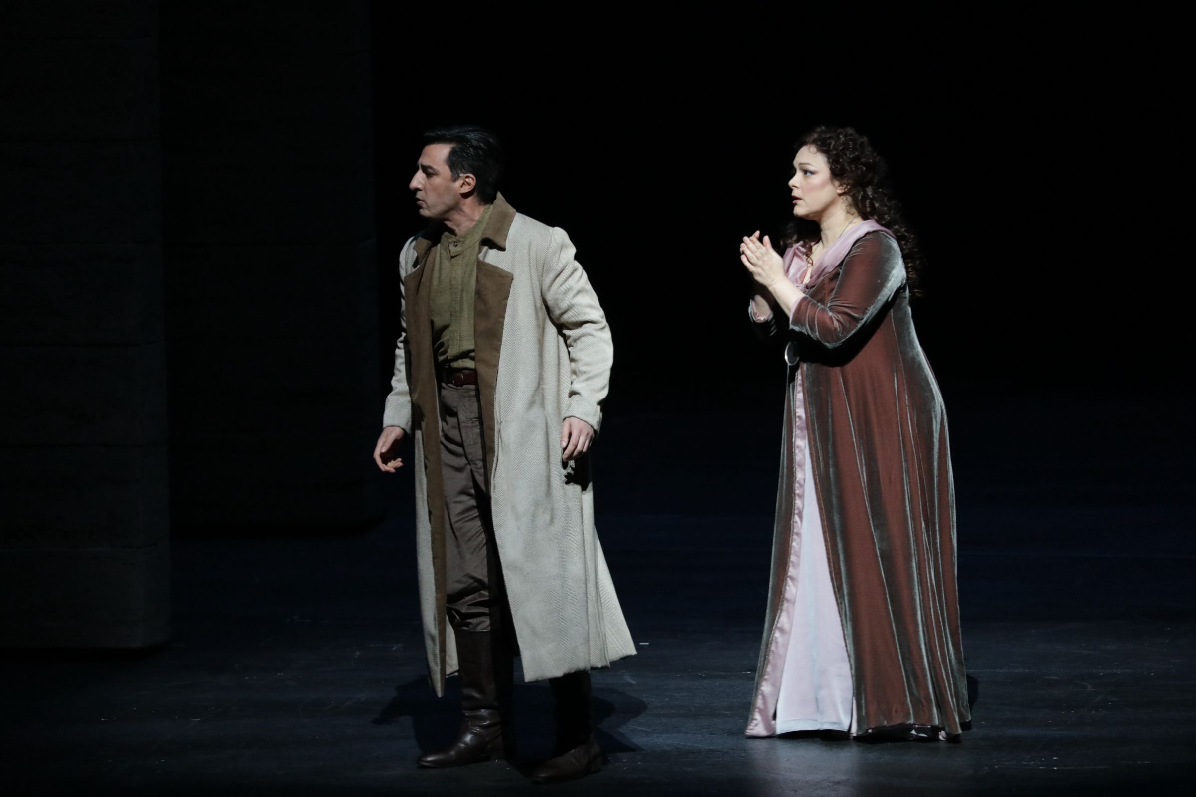 Charles Castronovo (Gabriele) and Eleanore Buratto (Amelia) &copy; Teatro alla Scala | Brescia e Amisano