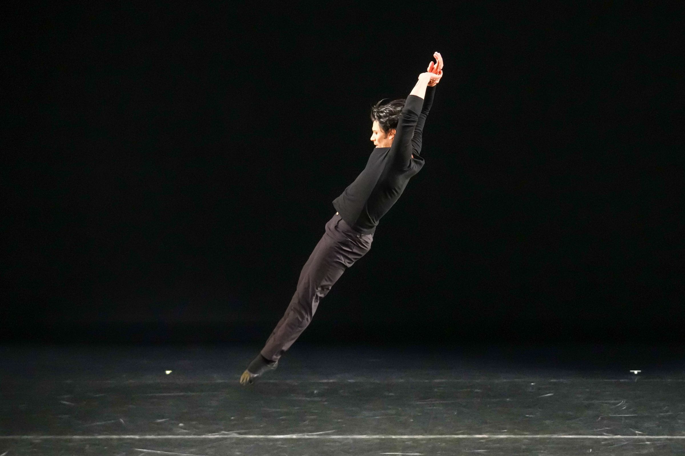 Herman Cornejo in Twyla Tharp's <i>Brel</i> &copy; Steven Pisano