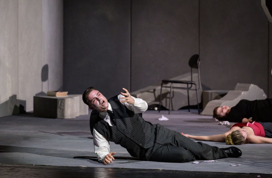Boris Pr&yacute;gl in <i>The Emperor of Atlantis</i> &copy; Serghei Gherciu