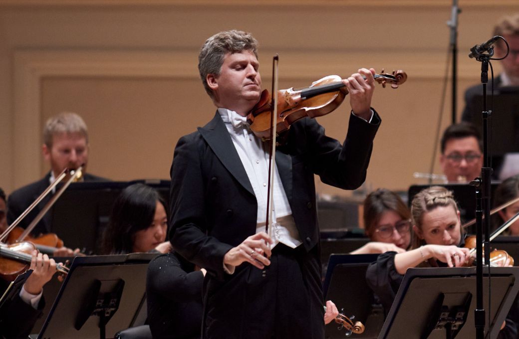 James Ehnes and the National Symphony Orchestra © Stefan Cohen