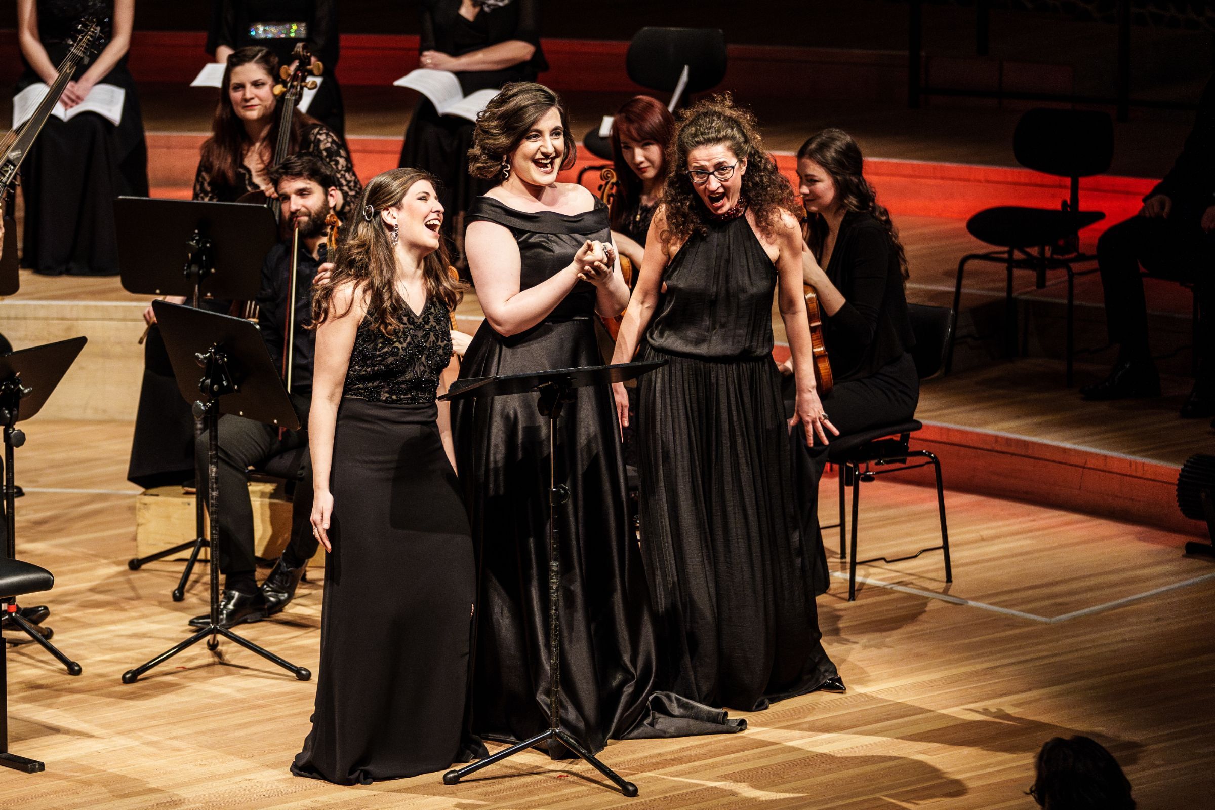 Anna Piroli, Beth Taylor und Alena Dantcheva &copy; Sebastian Madej