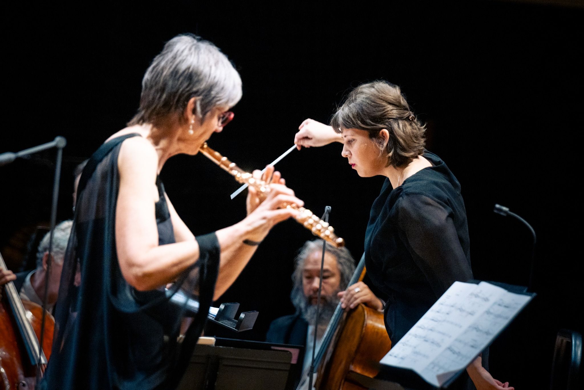 Sophie Cherrier et Aliisa Neige Barrière © Quentin Chevrier