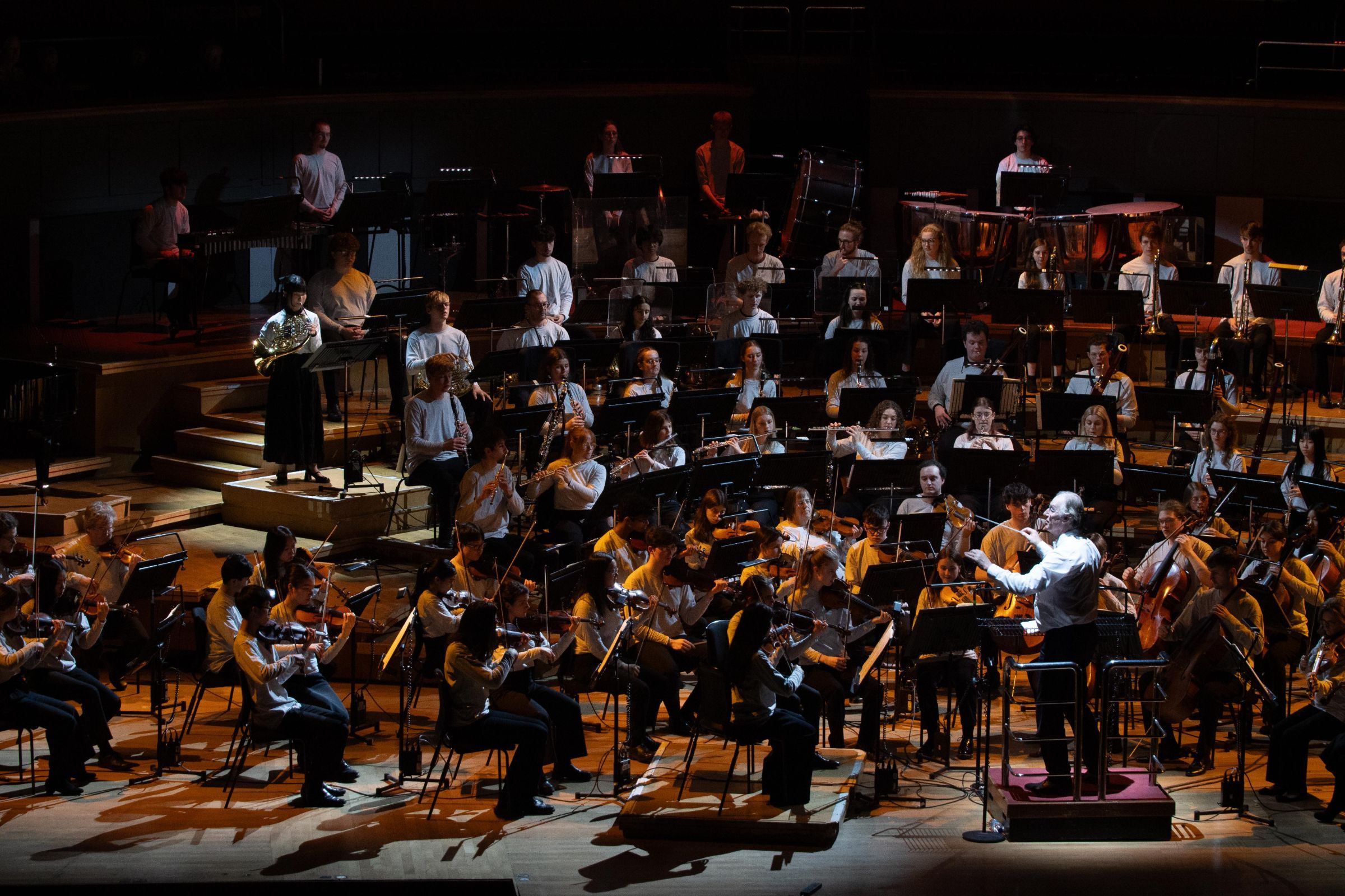 Jhih-Yi Chang (horn) and the CBSO YO &copy; Hannah Fathers