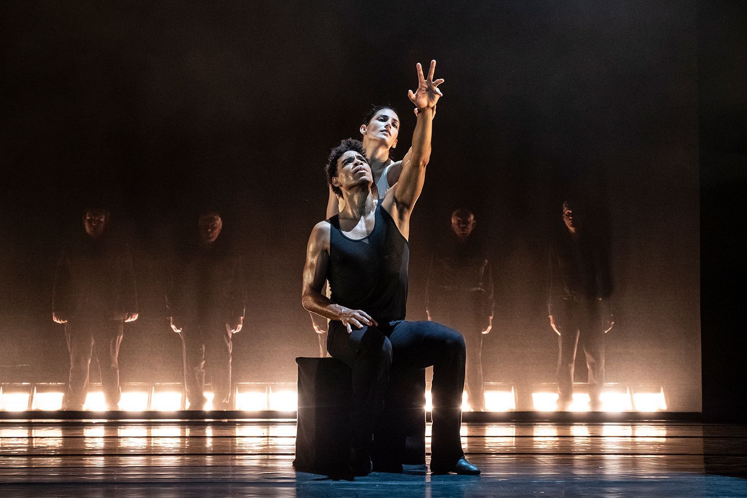 Carlos Acosta and Laura Rodriguez in <i>On Before</i>