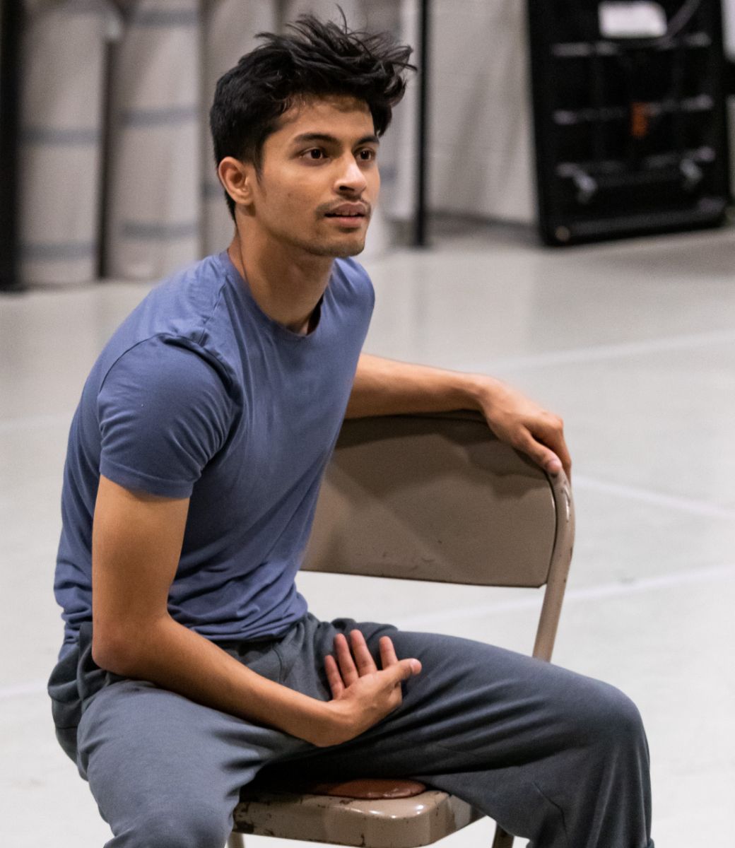 Manish Chauhan in rehearsal © David Moss