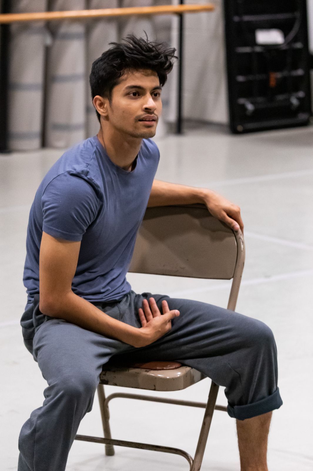 Manish Chauhan in rehearsal © David Moss