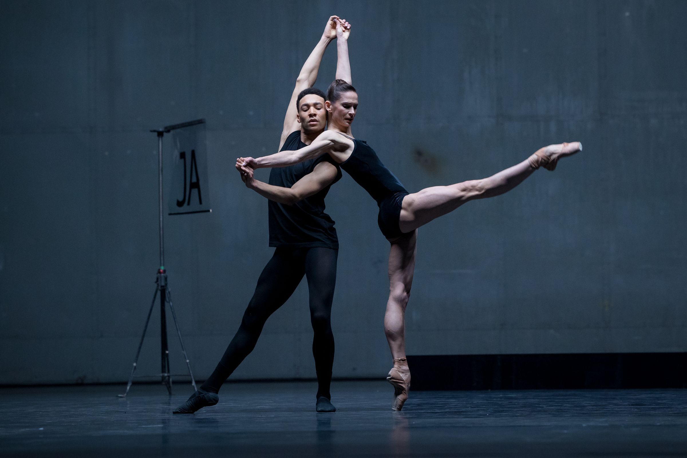 Polina Semionova and Gregor Glocke in William Forsythe's <i>Approximate Sonata</i> &copy; Yan Revazov