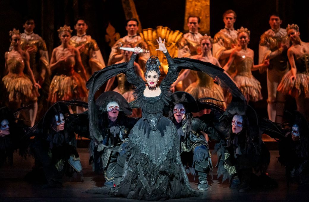Daria Stanciulescu as Carabosse in Sir Peter Wright's <i>The Sleeping Beauty</i> © Tristram Kenton