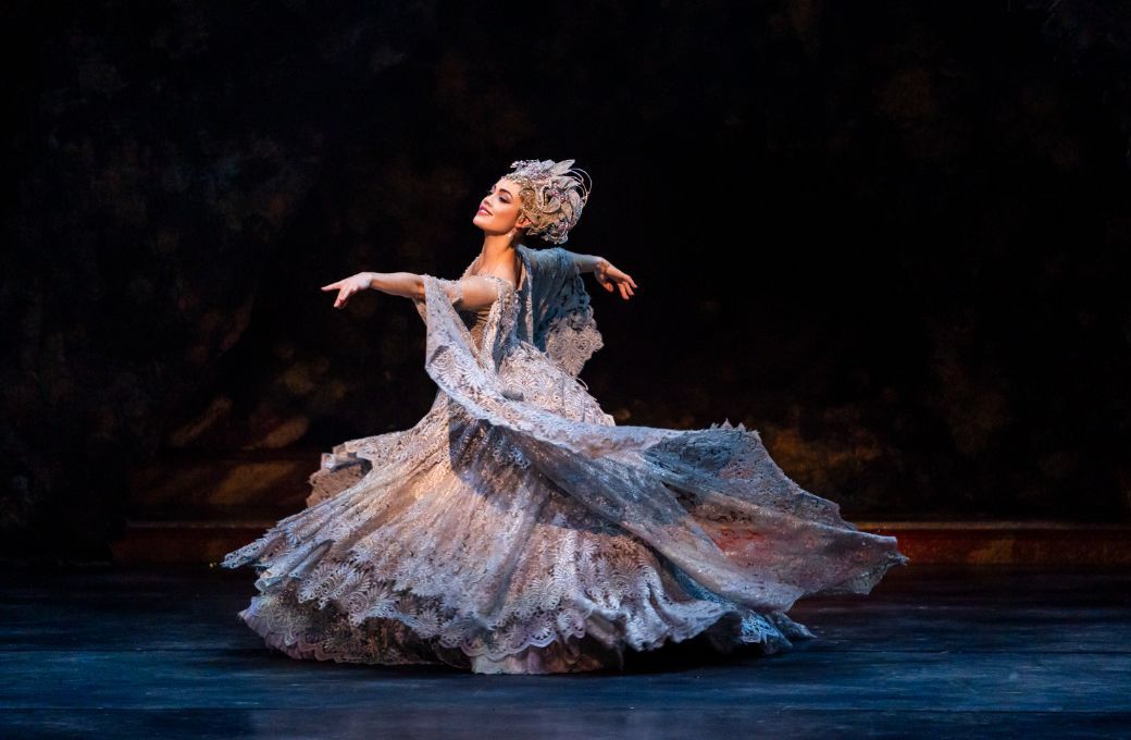 Eilis Small as the Lilac Fairy in Sir Peter Wright's <i>The Sleeping Beauty</i> &copy; Tristram Kenton